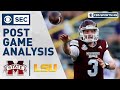 Mississippi ST vs #6 LSU: Leach's offense blows doors off LSU | Post Game Analysis | CBS Sports HQ