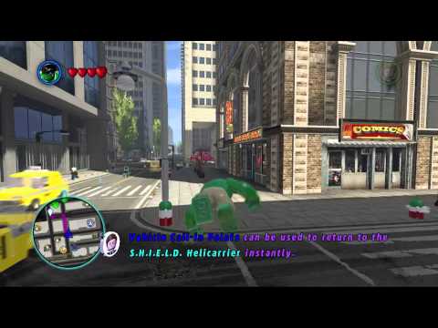 LEGO MARVEL- Freely switch characters in freeroam