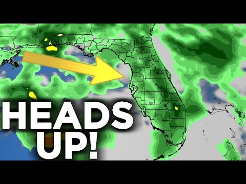This weird weather pattern will bring heavy rain to Florida