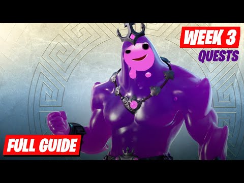 Fortnite Complete Week 3 Quests - How to easily Complete Week 3 Challenges in C5S2