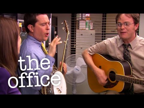 Dwight and Andy's MUSICAL DUEL for Erin  - The Office US