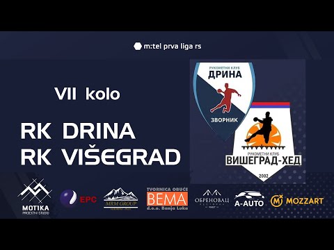 RK Drina - RK Višegrad  VII kolo, Prva M:tel liga RS , sezona 2023/24