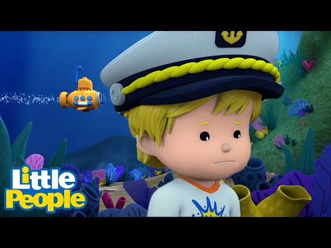 Subpar Sailing Eddie! | Little People Mini Adventures | Kids Cartoons - Kids TV Series, Kingdom Kids Zone - Little People - Fisher Price