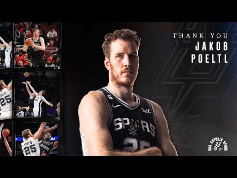 Thank You Jakob Poeltl | San Antonio Spurs