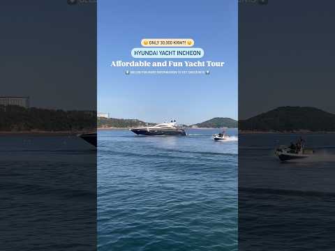 The best view in 40 minutes on a yacht!🕒