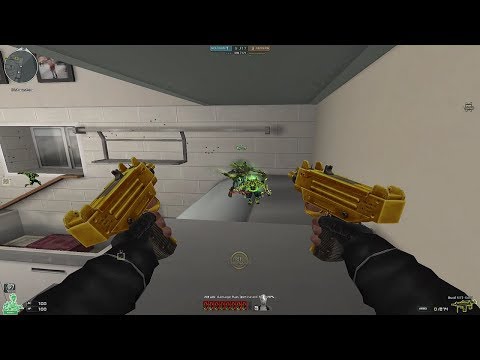 Crossfire NA 2.0 : Dual Uzi Gold - Hero Mode X - Zombie V4