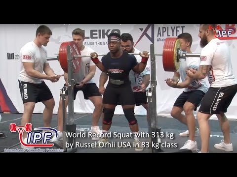 International Powerlifting Federation   IPF   Men Open, 83  kg A Group   World Classic Powerlifting