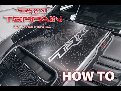 RAM TRX TERRAIN Decals/Graphics | HOW TO