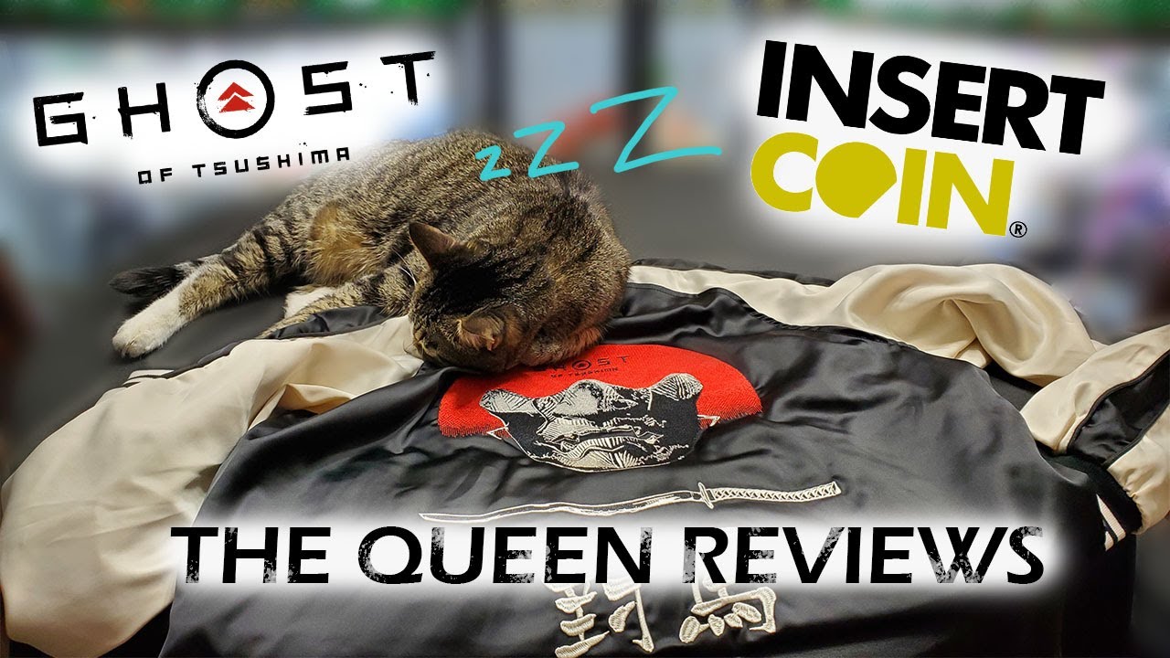 THE QUEEN REVIEWS: Stunning Ghost of Tsushima Souvenir jacket |GoT X Insert Coin|