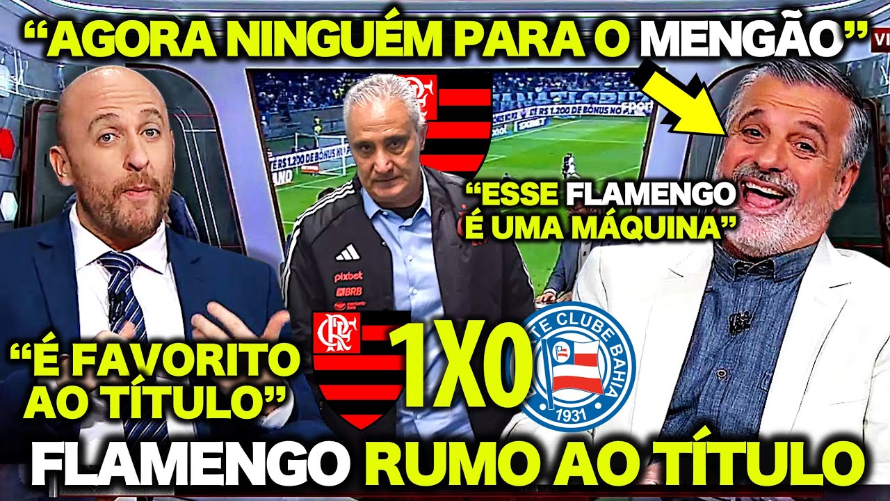 "TÁ UMA MÁQUINA ESSE FLAMENGO na COPA DO BRASIL !" PASCOAL RASGA ELOGIOS ao FLAMENGO