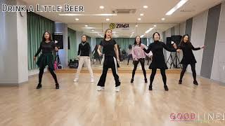 Drink a Little Beer Line Dance - Improver (Demo)