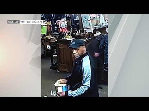 Westfield police looking for antique theft suspect
