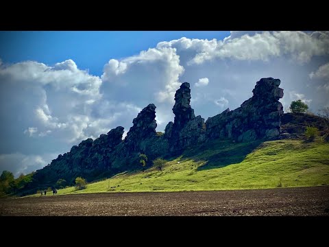 Die Teufelsmauer - Wanderung im Harz  🌲🪨😈🥾⛰️ #harz #teufelsmauer #thale #harzliebe 