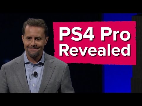 Sony reveals the PS4 Pro (PlayStation 4K)