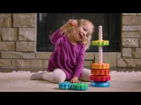 Fat Brain Toys FAT BRAINS edukacinis žaislas SpinAgain, FA110-1 video