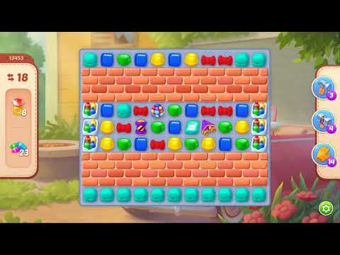 Homescapes Level 13453 No Boosters Gameplay #Bubunka