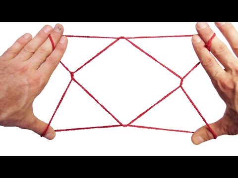 String Tricks! How To Make A 1 Diamond Jacobs Ladder