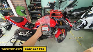 CBR150R 2022 Độ Cùm  PCX Hybrid Tắt Đèn Tắt Động Cơ đúng cách đúng kỹ thuật từ T23Shop.com Cần Thơ