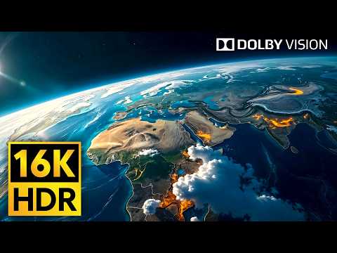 The Most Beautiful Earth Scenes Captured in 16K HDR VIDEO ULTRA HD 120FPS
