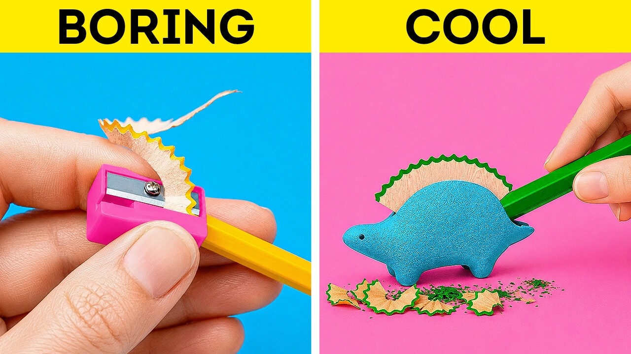 Upgrade Your School Supplies ✏️ Easy Crafts & Clever Gadgets