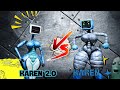 Spongebob Gyatt Karen Vs Karen 2 0