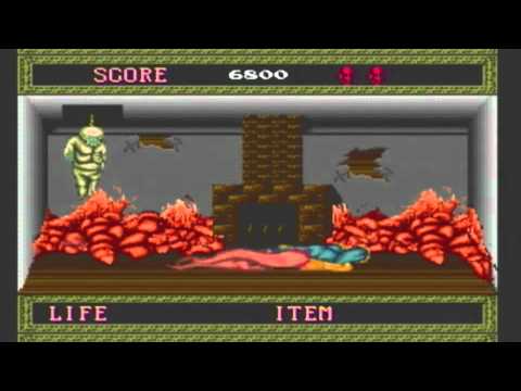 Splatterhouse - US PC Engine