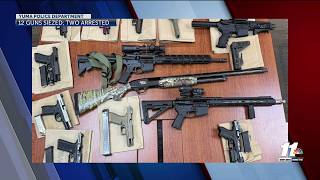 Two arrested, 12 firearms seized in Yuma