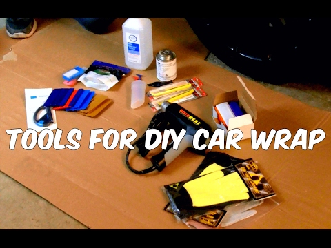 WHAT DO I NEED TO WRAP A CAR?