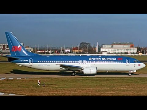 British Midland Airways Flight 092 CVR + Animation