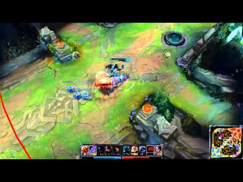 [LOL Outplay]Rengar vs Zed