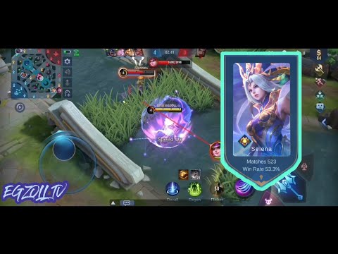 ROAMING MIDLANE SELENA MVP!!!! SELENA 2021 GAMEPLAY!!!! SELENA BEST BUILD