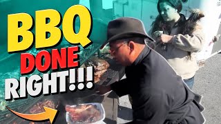 Cooking BBQ at Festivals