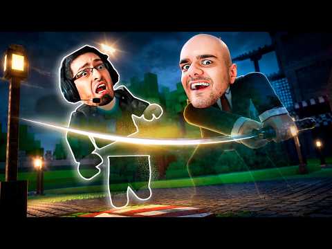 Duelo De Espadas INVIS&Iacute;VEL No Roblox! Com Os Guri