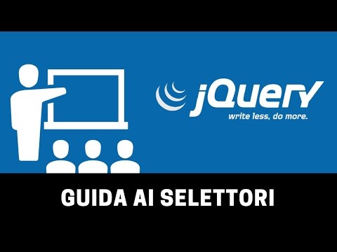 Selettori jQuery: Guida alla selezione di elementi nella pagina