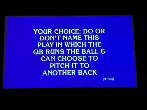 Jeopardy, Ryan Fenster Day 4 - the infamous Football category 😜😂🏈 (2/1/18)