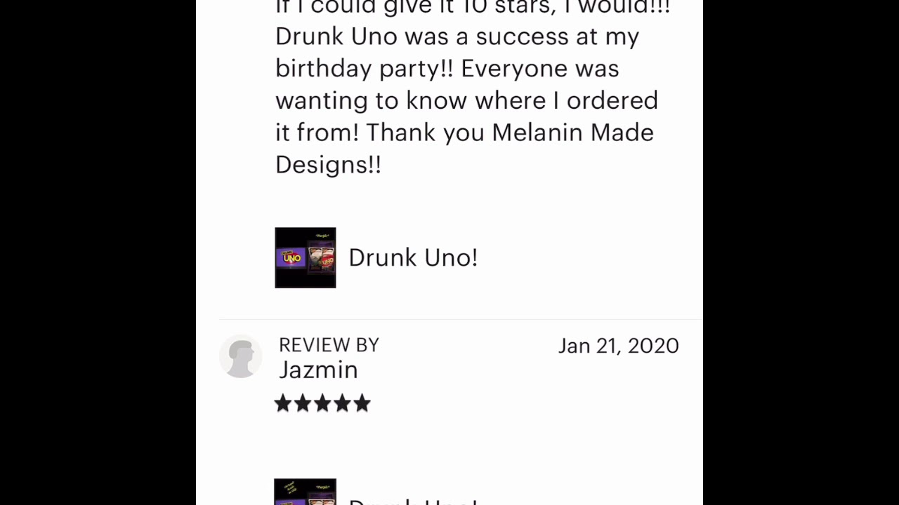 Melanin Made Designs Etsy Reviews