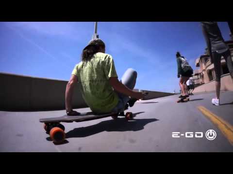 Yuneec E-GO Electric Skateboard Trailer HD