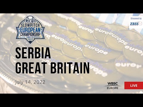21 Coed Slowpitch European Championship - Serbia VS Great Britain