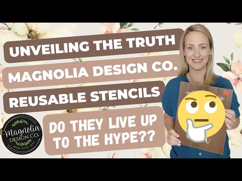 Unveiling the Truth: Magnolia Design Stencils - Do They Live Up to the Hype?