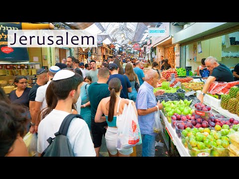 JERUSALEM TODAY. From City center to Machane Yeuda Market