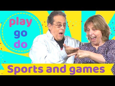 Sports and the verbs 'play' 'go' and 'do': Learn English with Simple English Videos