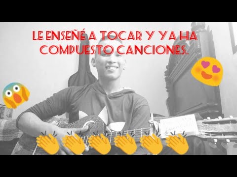 Le enseñé a tocar a mi hermanito... Y YA HA CREADO TEMAS!!! 😱