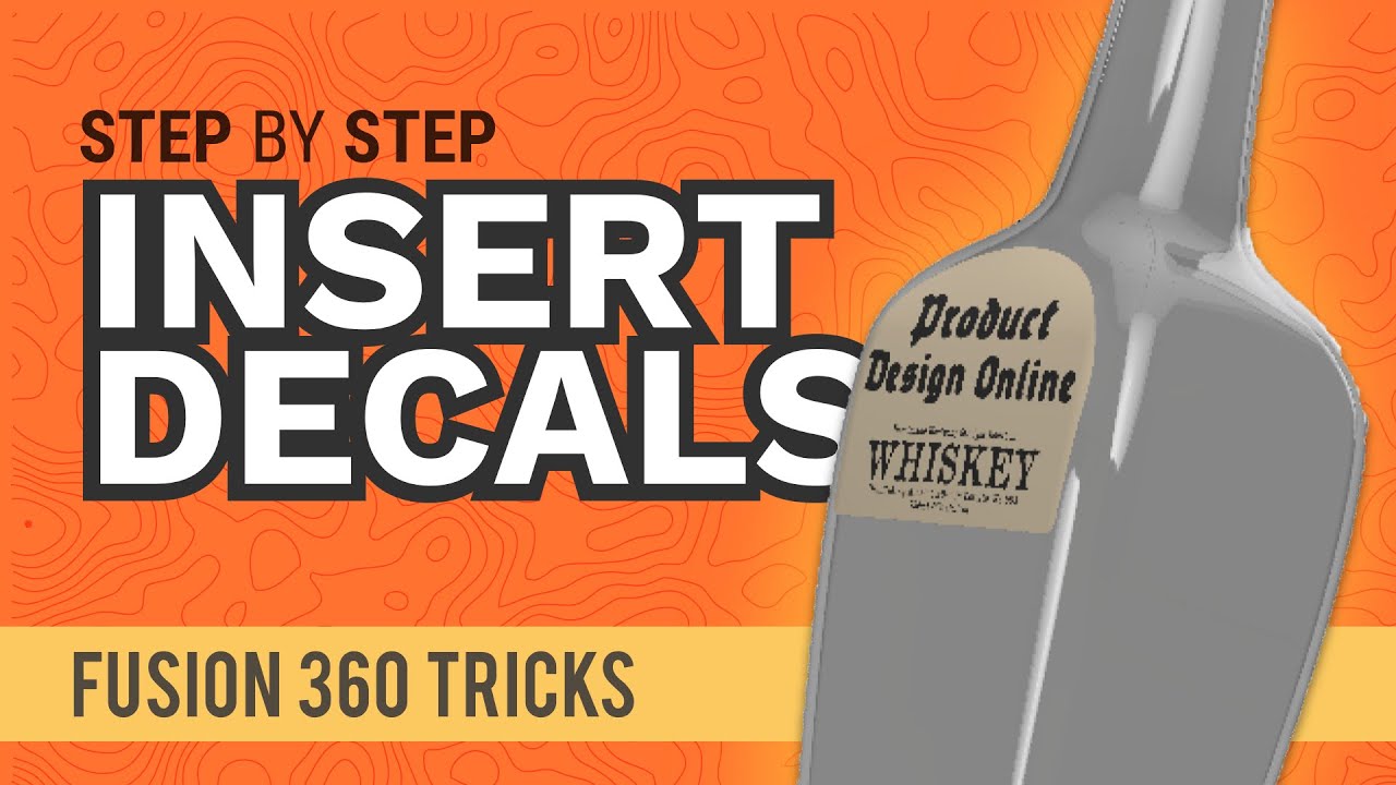 Fusion 360: How to Insert Decals and Labels in Autodesk Fusion 360 | #fusionFridays