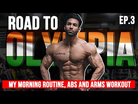 ARMS AND ABS WORKOUT | Road To Olympia 2020 | Bhuwan Chauhan