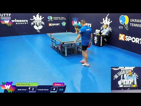 Skok Pavel-Tretyak Nazar Final games League of Best Table Tennis 1 11:30 20.12.2020