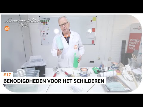 Meesterschilder Piet [Ep. 17] - Benodigdheden voor het Schilderen