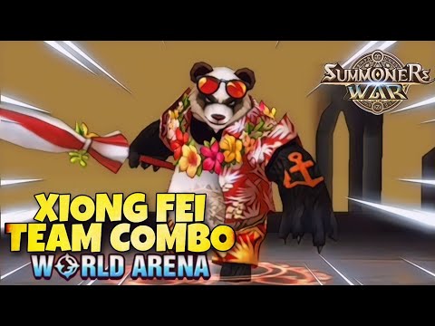 Xiong Fei Team Combo in World Arena - Summoners War