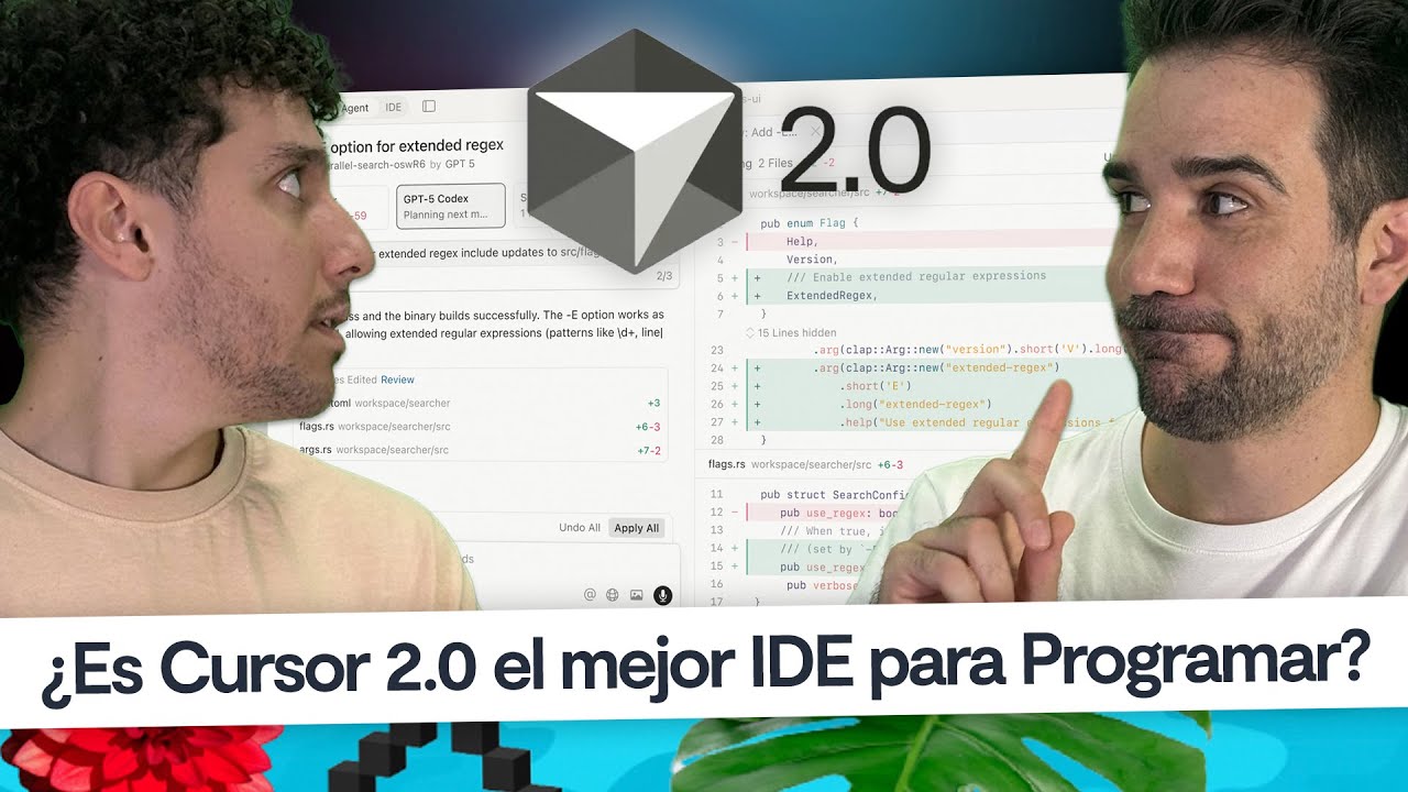 Noticias programación: ¡Han lanzado Cursor 2.0!, Aplicaciones TOP, GitHub Universe #CaféCodely