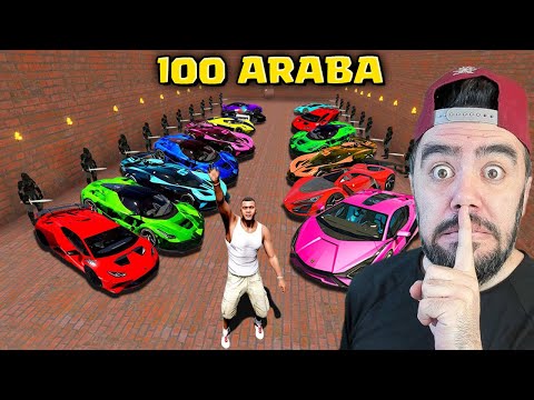 BÜTÜN SÜPER ARABALARI BU MAĞRAYA SAKLIYORLAR - GTA 5 MODS