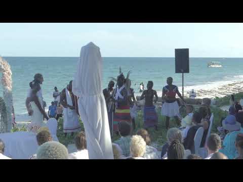 Nyerere wa Konde Music club kwa harusi ya Chu & Su Turtlebay Watamu.